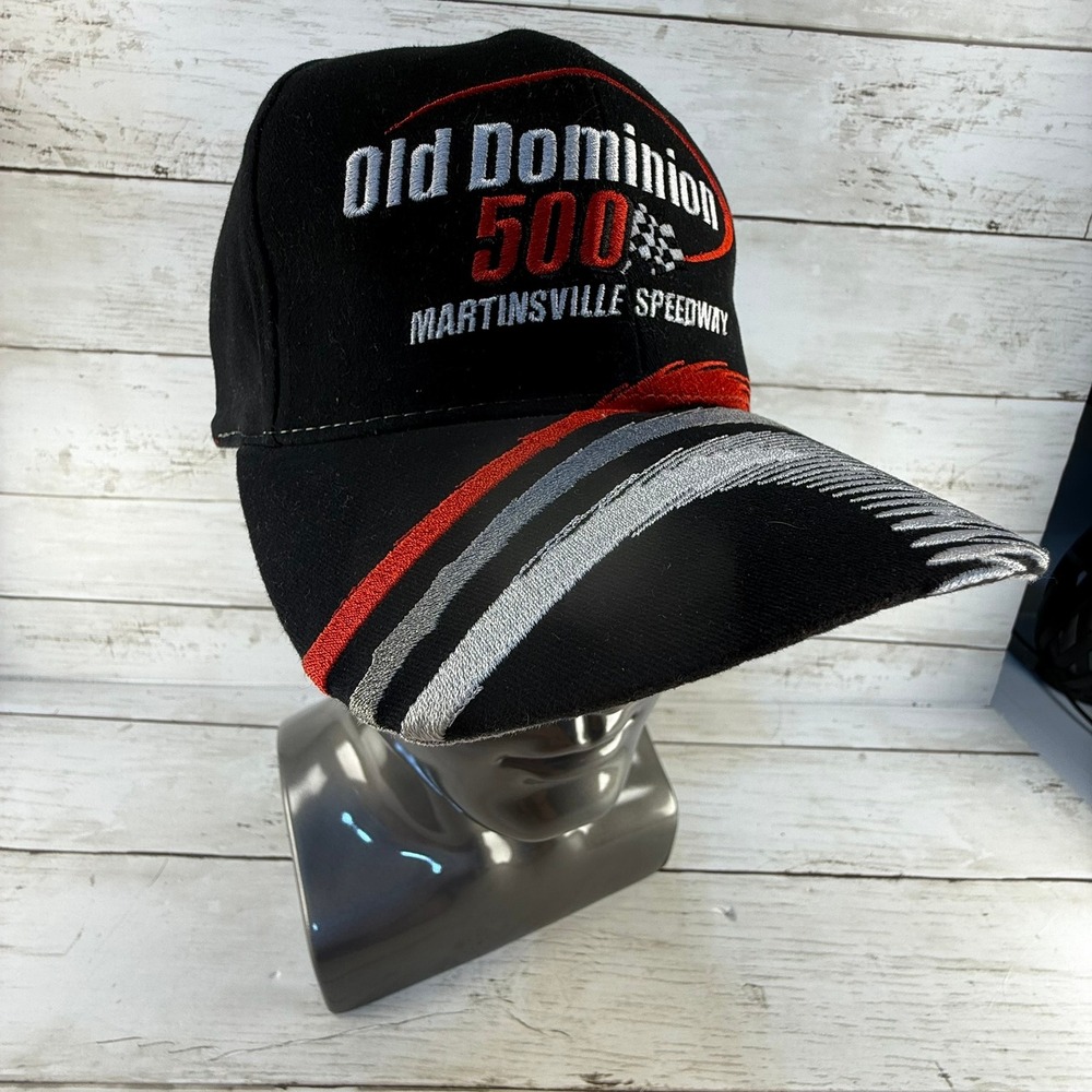 Chase Authentics NASCAR Old Dominion 500 Martinsville Speedway 2002 Hat Black